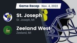 Recap: St. Joseph  vs. Zeeland West  2022