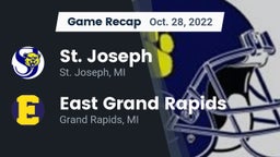 Recap: St. Joseph  vs. East Grand Rapids  2022