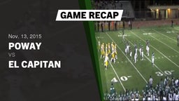 Recap: Poway  vs. El Capitan  2015