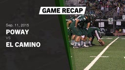 Recap: Poway  vs. El Camino  2015