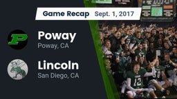 Recap: Poway  vs. Lincoln  2017