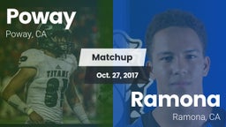 Matchup: Poway  vs. Ramona  2017