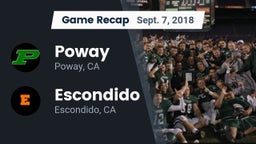 Recap: Poway  vs. Escondido  2018