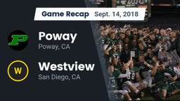 Recap: Poway  vs. Westview  2018