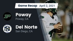 Recap: Poway  vs. Del Norte  2021