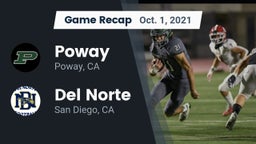 Recap: Poway  vs. Del Norte  2021