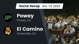 Recap: Poway  vs. El Camino  2023