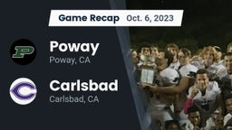 Recap: Poway  vs. Carlsbad  2023