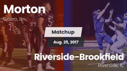 Matchup: Morton  vs. Riverside-Brookfield  2017