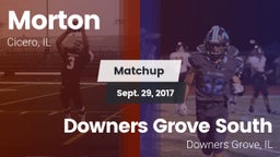 Matchup: Morton  vs. Downers Grove South  2017