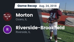 Recap: Morton  vs. Riverside-Brookfield  2018