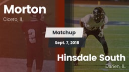 Matchup: Morton  vs. Hinsdale South  2018