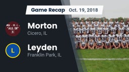 Recap: Morton  vs. Leyden  2018