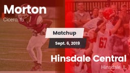 Matchup: Morton  vs. Hinsdale Central  2019
