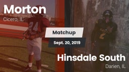 Matchup: Morton  vs. Hinsdale South  2019