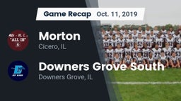 Recap: Morton  vs. Downers Grove South  2019