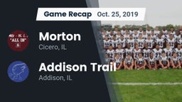 Recap: Morton  vs. Addison Trail  2019