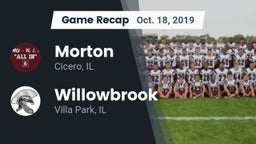 Recap: Morton  vs. Willowbrook  2019