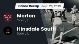 Recap: Morton  vs. Hinsdale South  2019