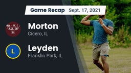 Recap: Morton  vs. Leyden  2021