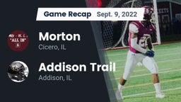 Recap: Morton  vs. Addison Trail  2022