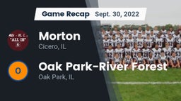 Recap: Morton  vs. Oak Park-River Forest  2022