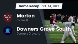 Recap: Morton  vs. Downers Grove South  2022