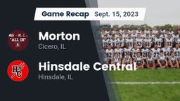 Recap: Morton  vs. Hinsdale Central  2023
