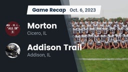 Recap: Morton  vs. Addison Trail  2023