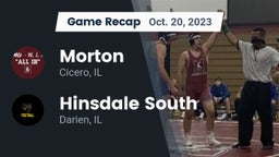 Recap: Morton  vs. Hinsdale South  2023