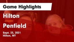 Hilton  vs Penfield  Game Highlights - Sept. 23, 2021