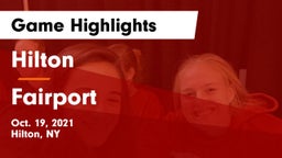 Hilton  vs Fairport  Game Highlights - Oct. 19, 2021