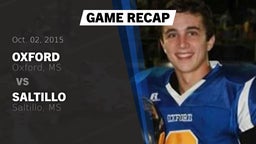 Recap: Oxford  vs. Saltillo  2015