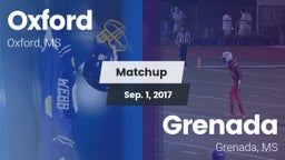 Matchup: Oxford  vs. Grenada  2017
