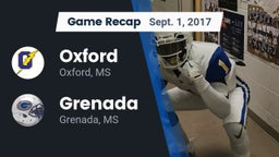 Recap: Oxford  vs. Grenada  2017