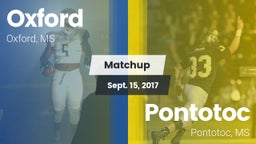 Matchup: Oxford  vs. Pontotoc  2017