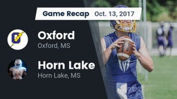 Recap: Oxford  vs. Horn Lake  2017