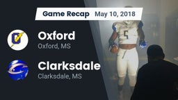 Recap: Oxford  vs. Clarksdale  2018