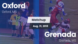 Matchup: Oxford  vs. Grenada  2018
