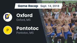 Recap: Oxford  vs. Pontotoc  2018