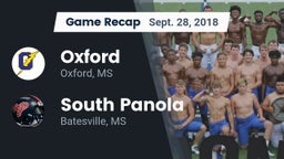 Recap: Oxford  vs. South Panola  2018