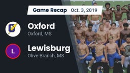 Recap: Oxford  vs. Lewisburg  2019