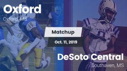 Matchup: Oxford  vs. DeSoto Central  2019