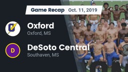 Recap: Oxford  vs. DeSoto Central  2019