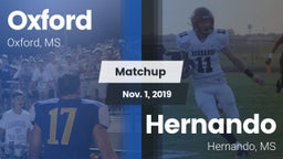 Matchup: Oxford  vs. Hernando  2019
