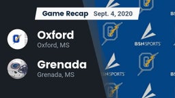 Recap: Oxford  vs. Grenada  2020