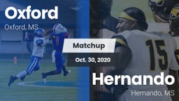 Matchup: Oxford  vs. Hernando  2020