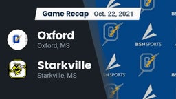 Recap: Oxford  vs. Starkville  2021