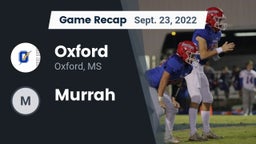 Recap: Oxford  vs. Murrah 2022