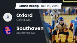 Recap: Oxford  vs. Southaven  2023